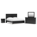 Signature Design by Ashley Maribel B138B65 6 pc King Panel Bedroom Set IMAGE 1
