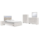 Signature Design by Ashley Altyra B2640B42 8 pc Queen Panel Bedroom Set IMAGE 1