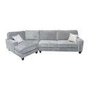 Elite Sofa Designs Cuddler Fabric Sectional Cuddler Sectional IMAGE 1