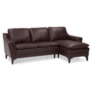 Palliser Balmoral Leather 2 pc Sectional 77488-07/77488-15-CLASSIC-BURGUNDY IMAGE 2