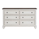 Mazin Furniture Baylesford 6-Drawer Dresser 1624W-5 IMAGE 1
