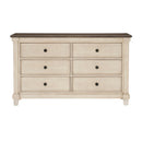 Mazin Furniture Weaver 6-Drawer Dresser 1626-5 IMAGE 1