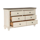 Mazin Furniture Weaver 6-Drawer Dresser 1626-5 IMAGE 3