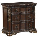 Mazin Furniture Royal Highlands 3-Drawer Nightstand 1603-4 IMAGE 2