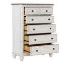 Mazin Furniture Baylesford 5-Drawer Chest 1624W-9 IMAGE 3
