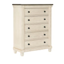 Mazin Furniture Weaver 5-Drawer Chest 1626-9 IMAGE 2
