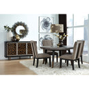 Magnussen Round Ryker Dining Table D5013-24 IMAGE 3