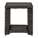 Signature Design by Ashley Grasson Lane P783-702 Square End Table IMAGE 2