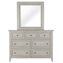Magnussen Raelynn B4220 Dresser with Portrait Concave Framed Mirror IMAGE 1