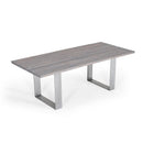 Furniture Line Oak Graphite Dining Table Oak Graphite Dining Table - Grey IMAGE 2