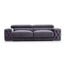VIG Furniture Divani Casa Trisha Stationary Fabric Sofa Divani Casa Trisha 74334 Sofa - Grey IMAGE 1