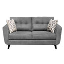 Elite Sofa Designs Tilbury Stationary Fabric Sofa Tilbury Sofa - Teamwork Aluminium IMAGE 1