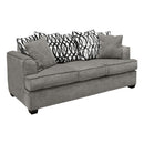 Elite Sofa Designs Mario Stationary Fabric Sofa Mario Sofa - Travis Sand IMAGE 2