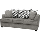 Elite Sofa Designs Mario Stationary Fabric Sofa Mario Sofa - Travis Sand IMAGE 3