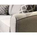 Elite Sofa Designs Douglas Stationary Fabric Sofa Douglas Sofa - Nusilk Buckskin IMAGE 4