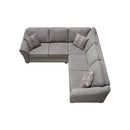 Elite Sofa Designs Tyson Fabric 3 pc Sectional Tyson 3 pc Sectional - Eli Graphite IMAGE 3