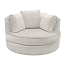 Elite Sofa Designs Nest Swivel Fabric Chair Nest Swivel Chair - Sheepskin Natural IMAGE 1