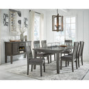 Signature Design by Ashley Hallanden Dining Table D589-35 IMAGE 11