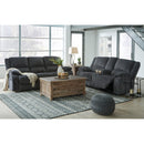 Signature Design by Ashley Draycoll Power Reclining Fabric Loveseat with Console 7650496C IMAGE 11