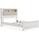 Signature Design by Ashley Altyra Queen Upholstered Bookcase Bed B2640-65/B2640-54/B2640-95/B100-13 IMAGE 5