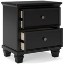 Signature Design by Ashley Lanolee 2-Drawer Nightstand B687-92 IMAGE 2