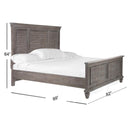 Magnussen Lancaster B4352-65 King Shutter Panel Bed IMAGE 3