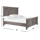 Magnussen Lancaster B4352-55 Queen Shutter Panel Bed IMAGE 3