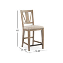 Magnussen Paxton Place D4805-82 Counter Chair with Upholstered Seat IMAGE 7