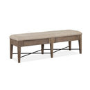 Magnussen Paxton Place D4805-68 Bench with Upholstered Seat IMAGE 1