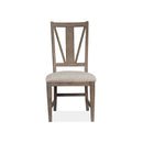 Magnussen Paxton Place D4805-62 Dining Side Chair with Upholstered Seat IMAGE 2