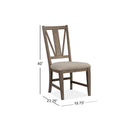 Magnussen Paxton Place D4805-62 Dining Side Chair with Upholstered Seat IMAGE 6