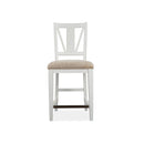 Magnussen Heron Cove D4400-82 Counter Chair with Upholstered Seat IMAGE 1