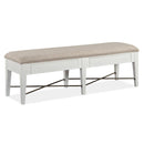 Magnussen Heron Cove D4400-68 Bench with Upholstered Seat IMAGE 1