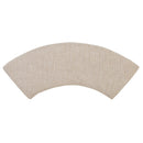 Magnussen Heron Cove D4400-67 Curved Bench with Upholstered Seat IMAGE 3