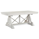 Magnussen Heron Cove D4400-25 Trestle Dining Table IMAGE 2