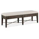 Magnussen Westley Falls D4399-68 Bench with Upholstered Seat IMAGE 1
