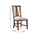Magnussen Bay Creek D4398-62 Dining Side Chair with Upholstered Seat IMAGE 7