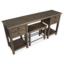 Magnussen Smithton T5537-73 Rectangular Sofa Table with 1 Stool IMAGE 10