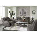 Signature Design by Ashley First Base Reclining Leather Look Sofa 6880488C IMAGE 11