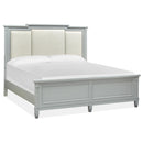 Magnussen Glenbrook B5668-65 King Panel Bed with Upholstered Headboard IMAGE 1