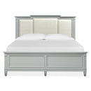 Magnussen Glenbrook B5668-55 Queen Panel Bed with Upholstered Headboard IMAGE 2