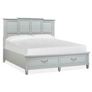 Magnussen Glenbrook B5668-54A Queen Panel Storage Bed IMAGE 1
