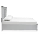 Magnussen Charleston B5611-74GY California King Panel Bed - Grey IMAGE 3