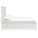 Magnussen Charleston B5611-54WH Queen Panel Bed - White IMAGE 3