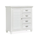 Magnussen Charleston B5611-13WH Door Chest - White IMAGE 1