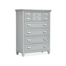 Magnussen Charleston B5611-10GY Drawer Chest - Grey IMAGE 1
