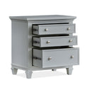 Magnussen Charleston B5611-01GY Drawer Nightstand - Grey IMAGE 2