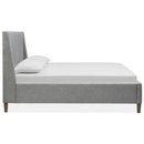Magnussen Lindon B5570-70G California King Grey Upholstered Island Bed IMAGE 3