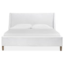 Magnussen Lindon B5570-60W King White Upholstered Island Bed IMAGE 2