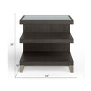 Magnussen Langston T5652-03 Rectangular End Table IMAGE 3